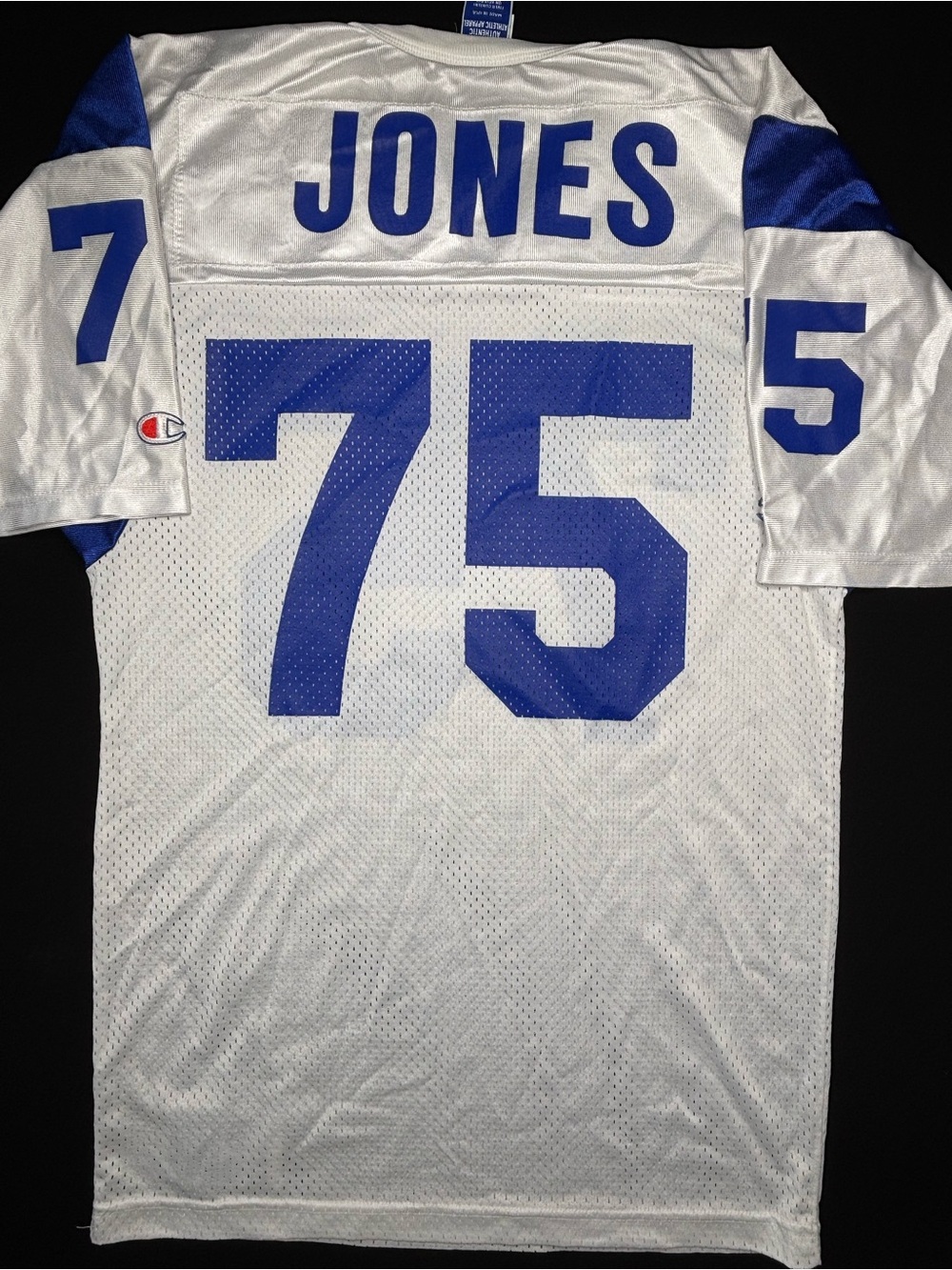 Los Angeles Rams Deacon Jones Champion Football Jersey Size: 40